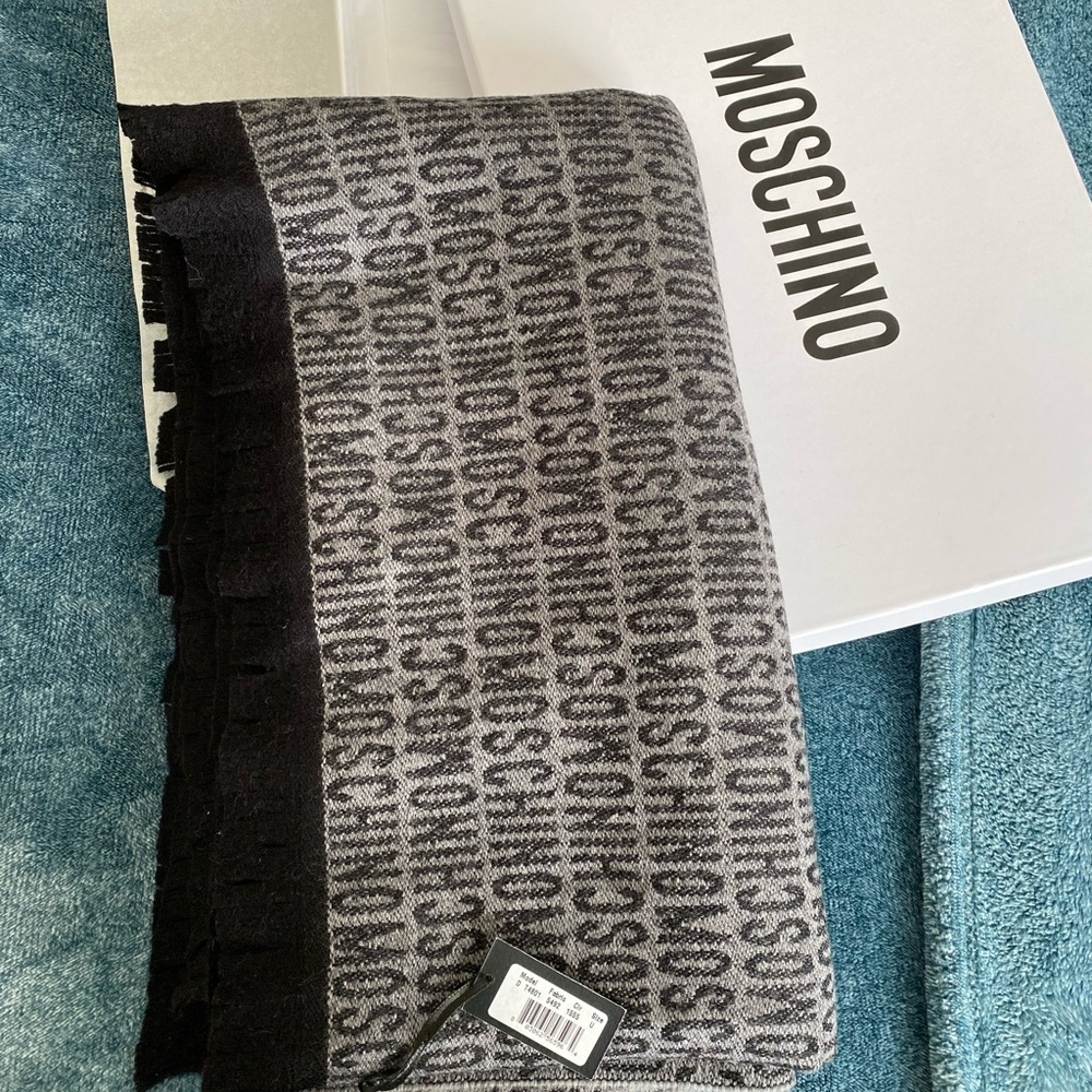 Moschino blanket - large wrap
